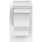 Ekena Millwork Balboa Architectural Grade PVC Outlooker with Traditional Ends, 7"W X 12"D X 12"H OUTP07X12X12BOA01 - alternate 4
